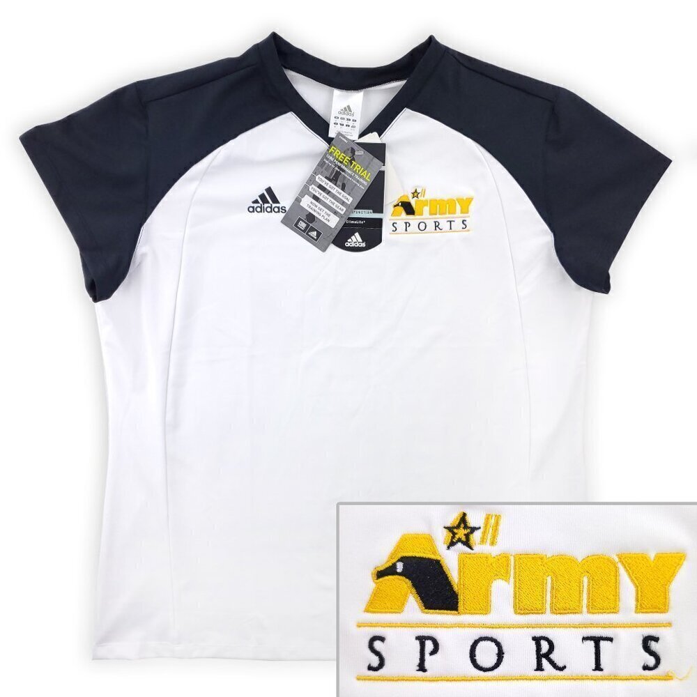 Army Sports Shirt Military Jersey Adidas Climalite Performance Women's XL NWT